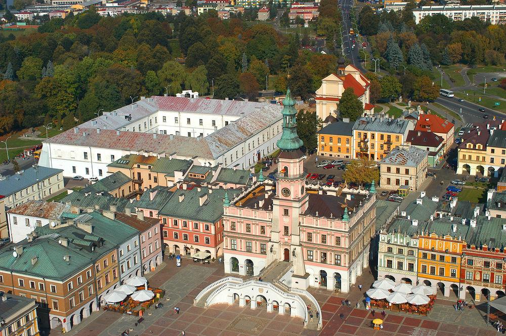 Hotel Zamojski Zamosc  Luaran gambar